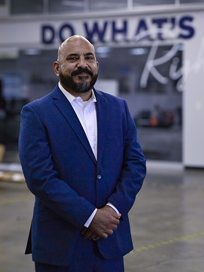 John Rubio, Senior Superintendent – Glass & Glazing Division